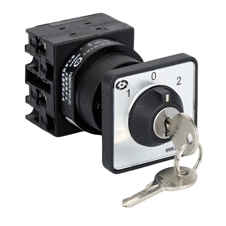 Pusat Kawalan Tombol Kekunci 20A Pasang Suis Cam Tiga Kedudukan