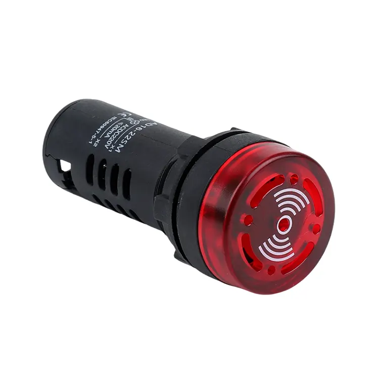 Lampu Buzzer Saiz Lubang Pemasangan 22mm AD16-22SM