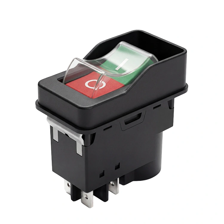 250V 16A ON-OFF Butang Tekan Suis Elektromagnet