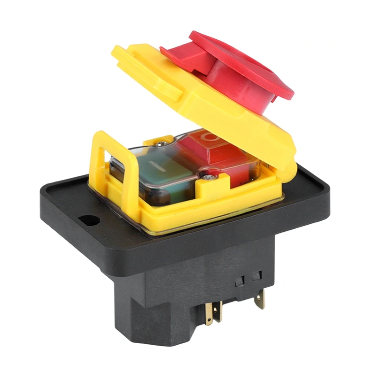 Suis Elektromagnet Tiga Fasa Plat Besar 400V 7Pin